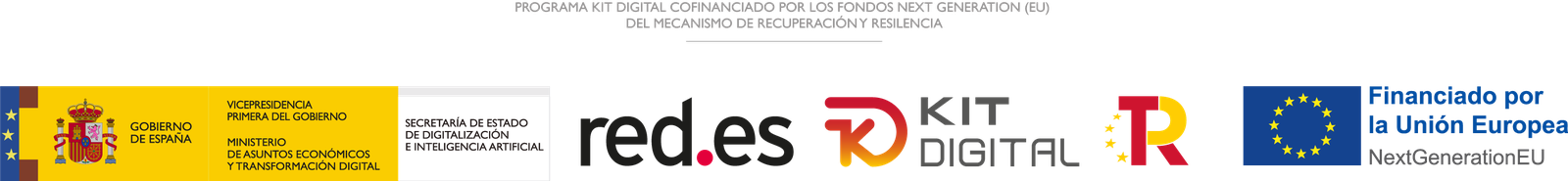 Financiado por la Uni&oacute;n Europea - NextGenerationEU. Gobierno de Espa&ntilde;a, Red.es, Programa Kit Digital, Plan de Recuperaci&oacute;n, Transformaci&oacute;n y Resiliencia